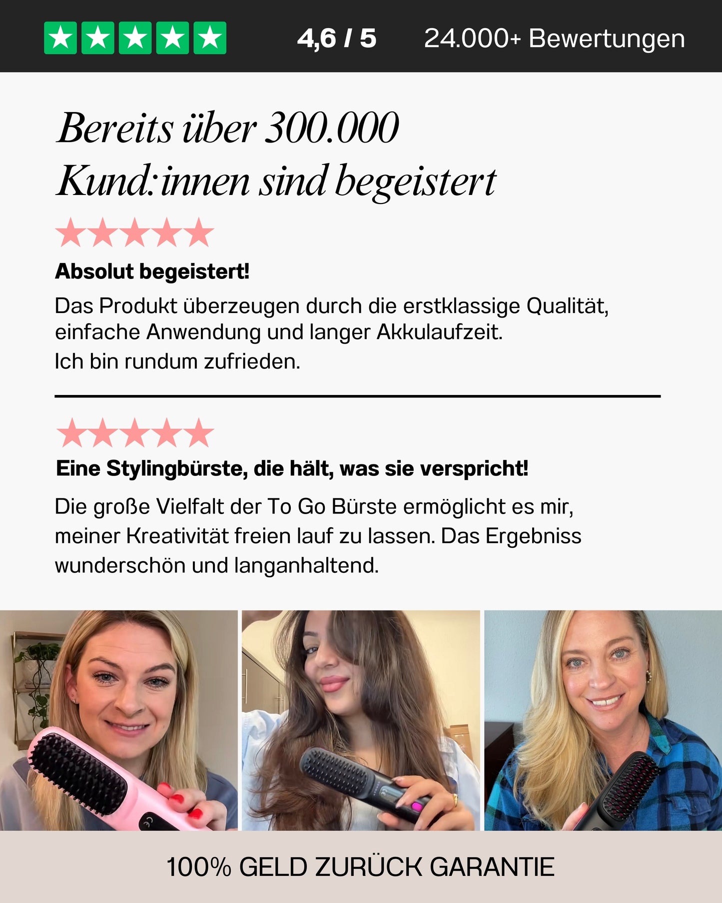 Higlows™ ToGo Stylingbürste